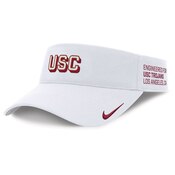 USC Trojans Nike White Block Engineered Sideline Adjustable Visor